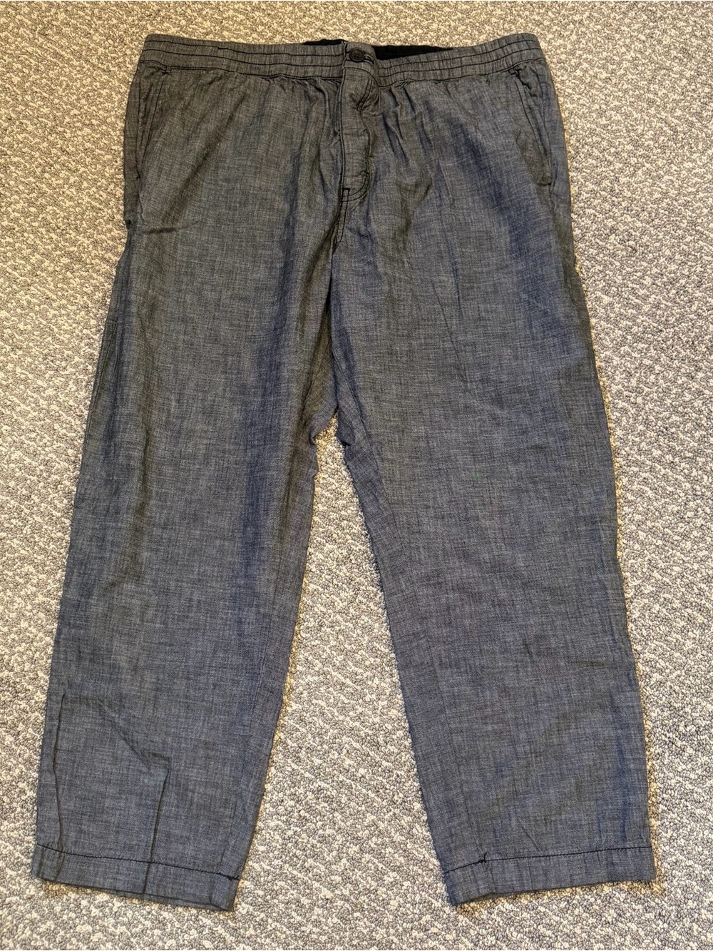 Men's 1901 Gray Lightweight Casual Pants